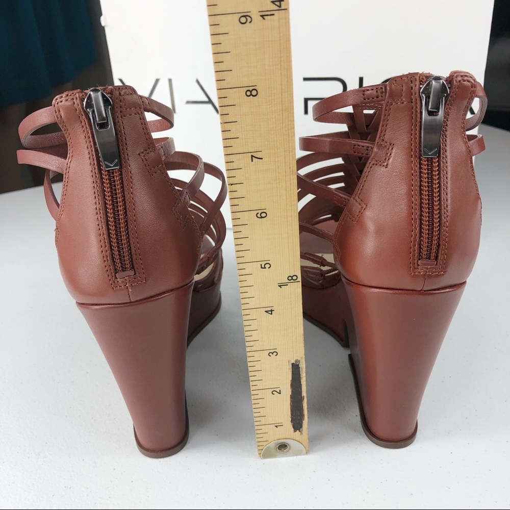Via Spiga Walena Platform Wedge Sandal Size 10 - Picture 5 of 8